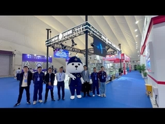 Ausstellungstreffen wunderbarer Moment