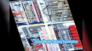 Automatic Bottle Carton Packing Machine Servo System
