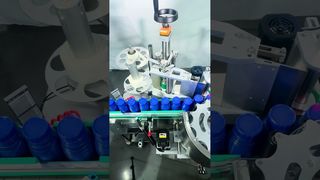 Automatische Etikettiermaschine#Füllabfülllinie #Abfülllinie #Fabrikautomation #Etikettiermaschine
