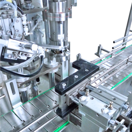 1-5L/5-30L Trommel Automatische Einkopffflasche Ropp Deckelmaschine FX-1D 600BPH