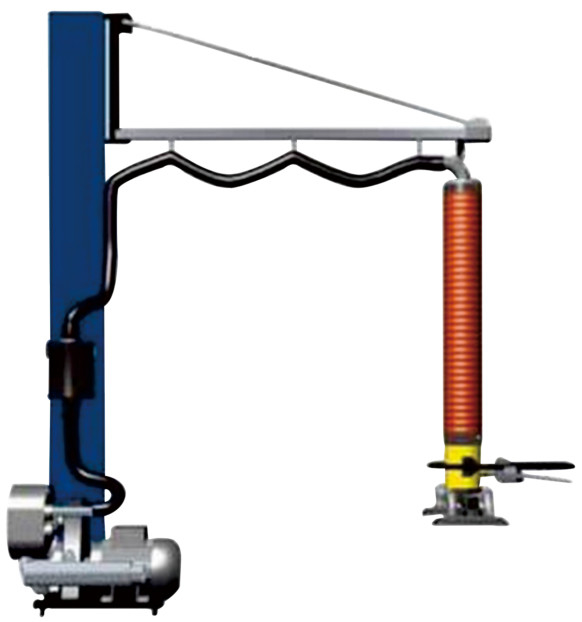 EMLH1202550 Vakuumhebe-System 2800mm*270° Sektorarbeitsfläche mit Aluminiumlegierung
