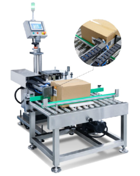 30-60 Stück/Min TN-PA6210P Instant Printing Corner Labeling Maschine