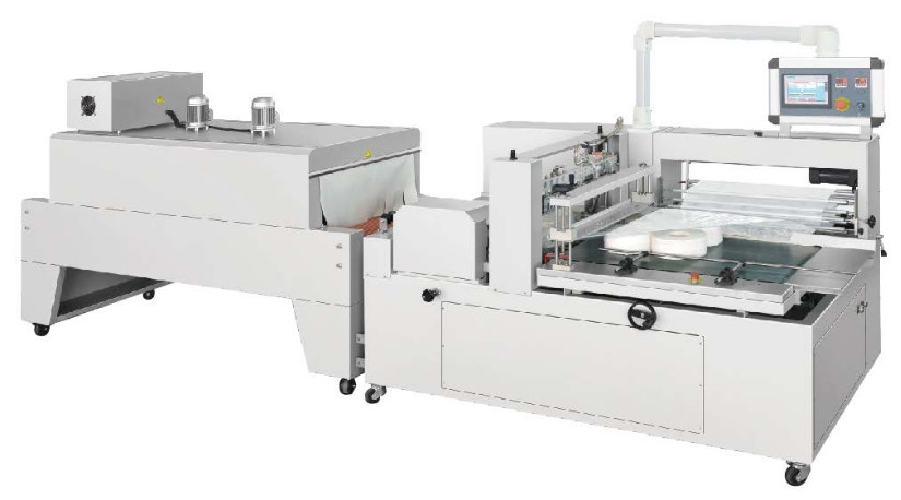 GB-600 vollautomatische Wälzversiegelungs- und Schneidemaschine mit Wärmeschrumpfverpackung