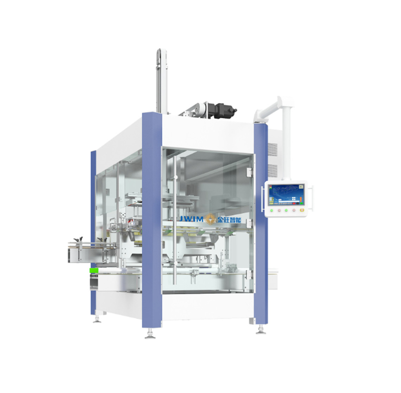 KZ-2T voll automatische Kartonverpackungsmaschine für normale runde oder quadratische Glasflaschen und Plastikflaschen