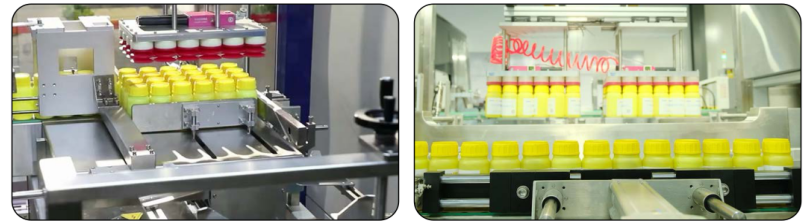 Vollautomatische Kartonverpackungsmaschine mit Frequenzumrechner mit Touchscreen und Servosystem für die Verpackung von Flaschen