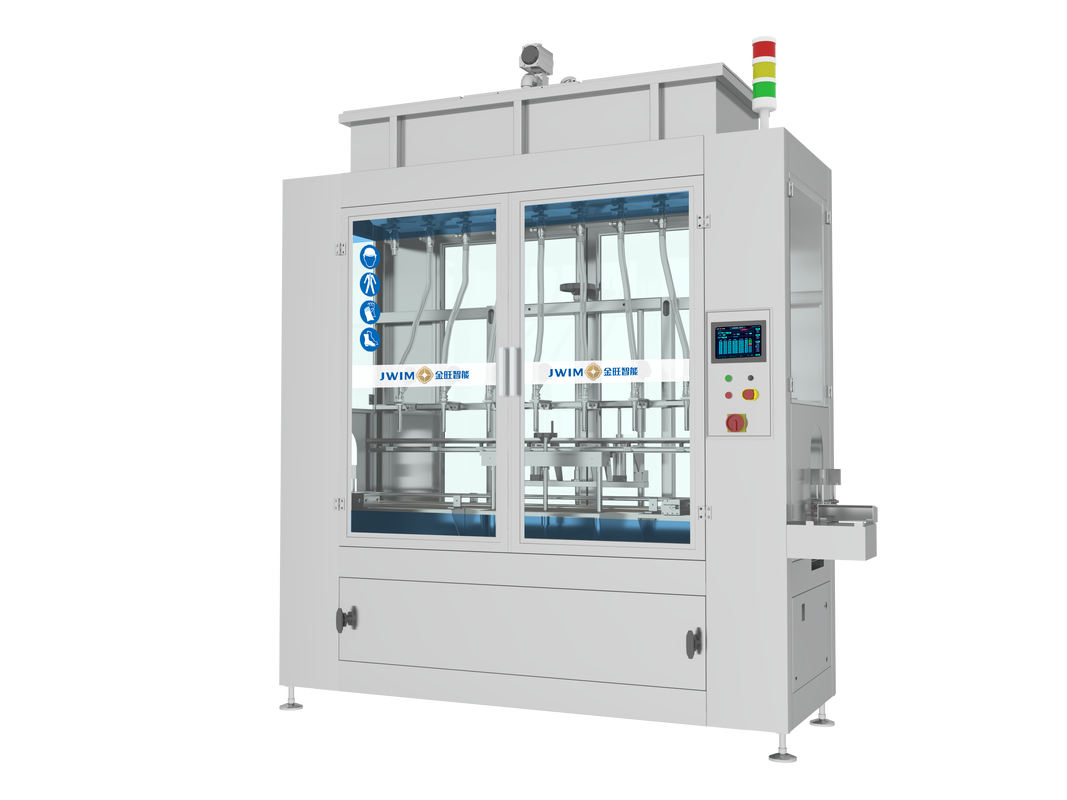 SPS-gesteuerte Mikrocomputer-Abfüllmaschine mit elektrischer Waagenrückmeldung und Edelstahl 304 Rahmen