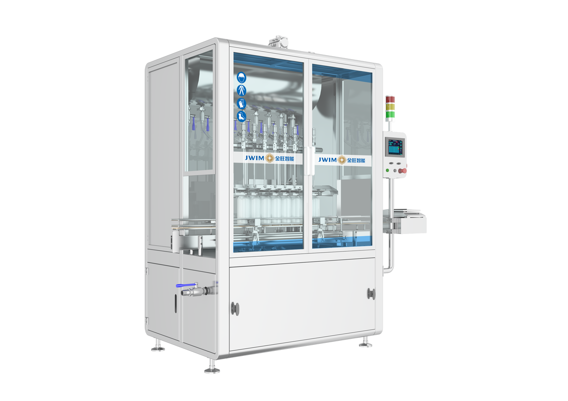 CDP-8AJ Mikrocomputer-Abfüllmaschine mit SPS-Steuerung, Edelstahl SUS304 und elektronischem Wiegesystem