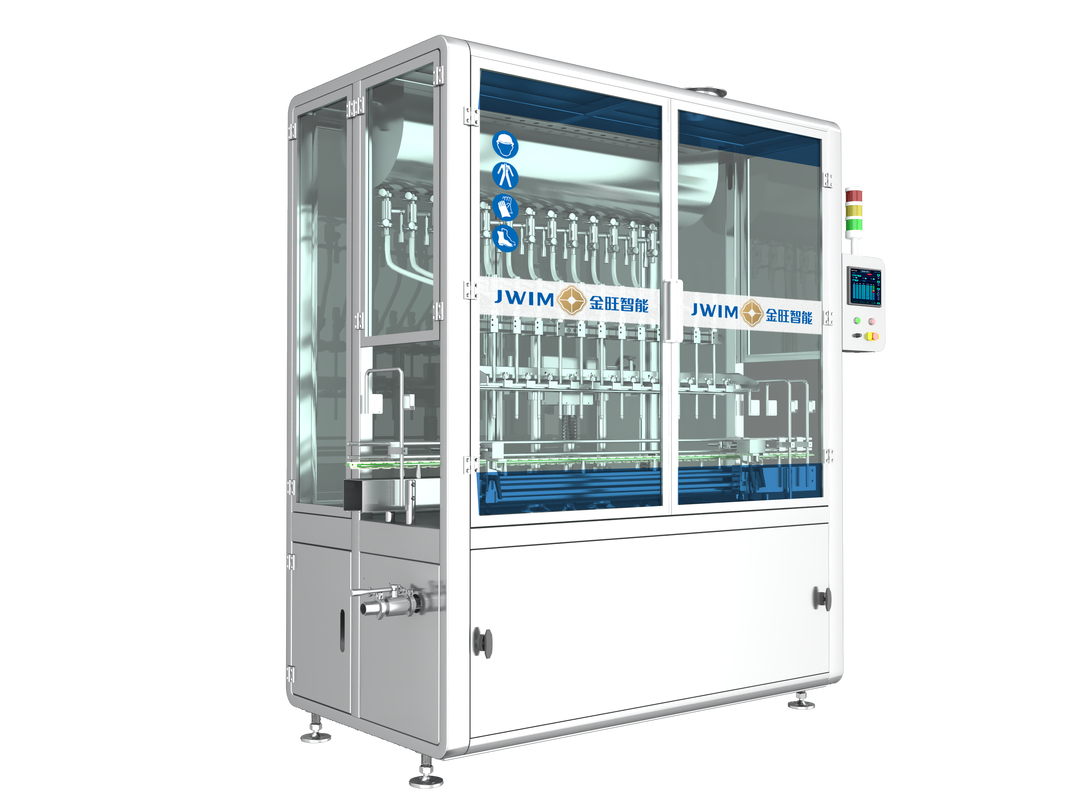 CDP-12AJ Mikrocomputer-Pestizid-Füllmaschine mit SPS-Steuerung SUS304 aus Edelstahl und elektronischem Gewichtssystem
