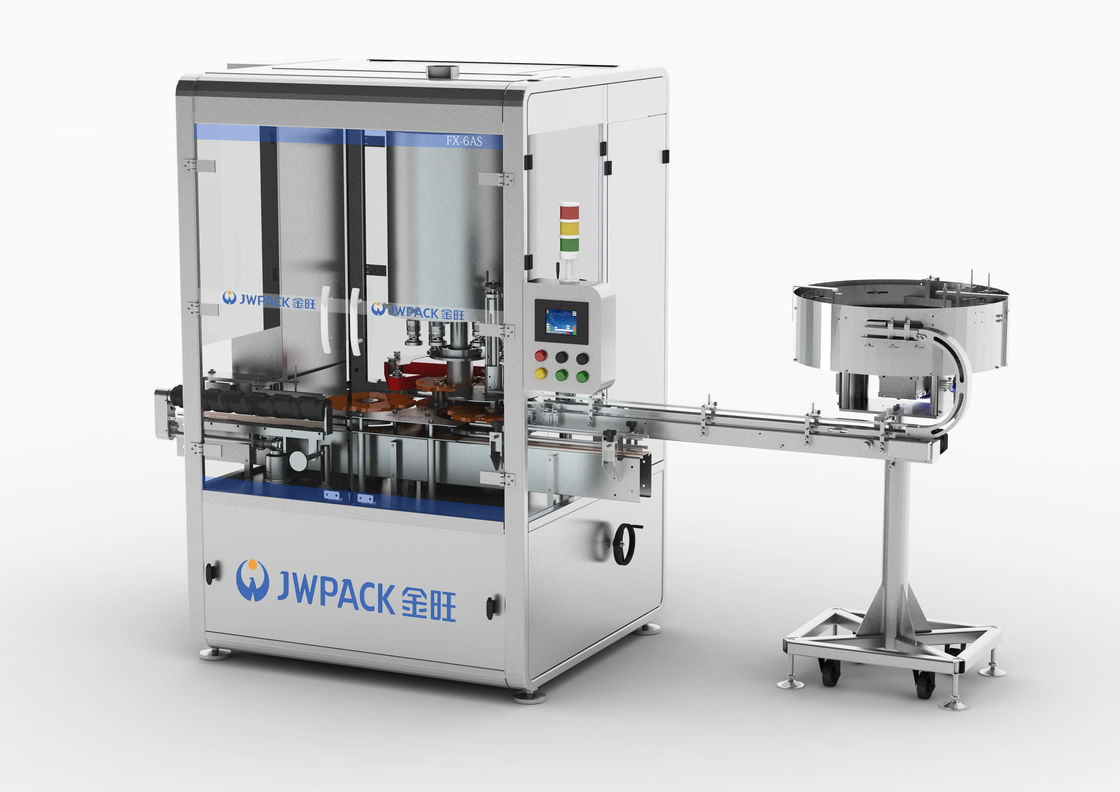 Maschine zur automatischen Verkleidung mit mehreren Kappen 100 ml-1L
