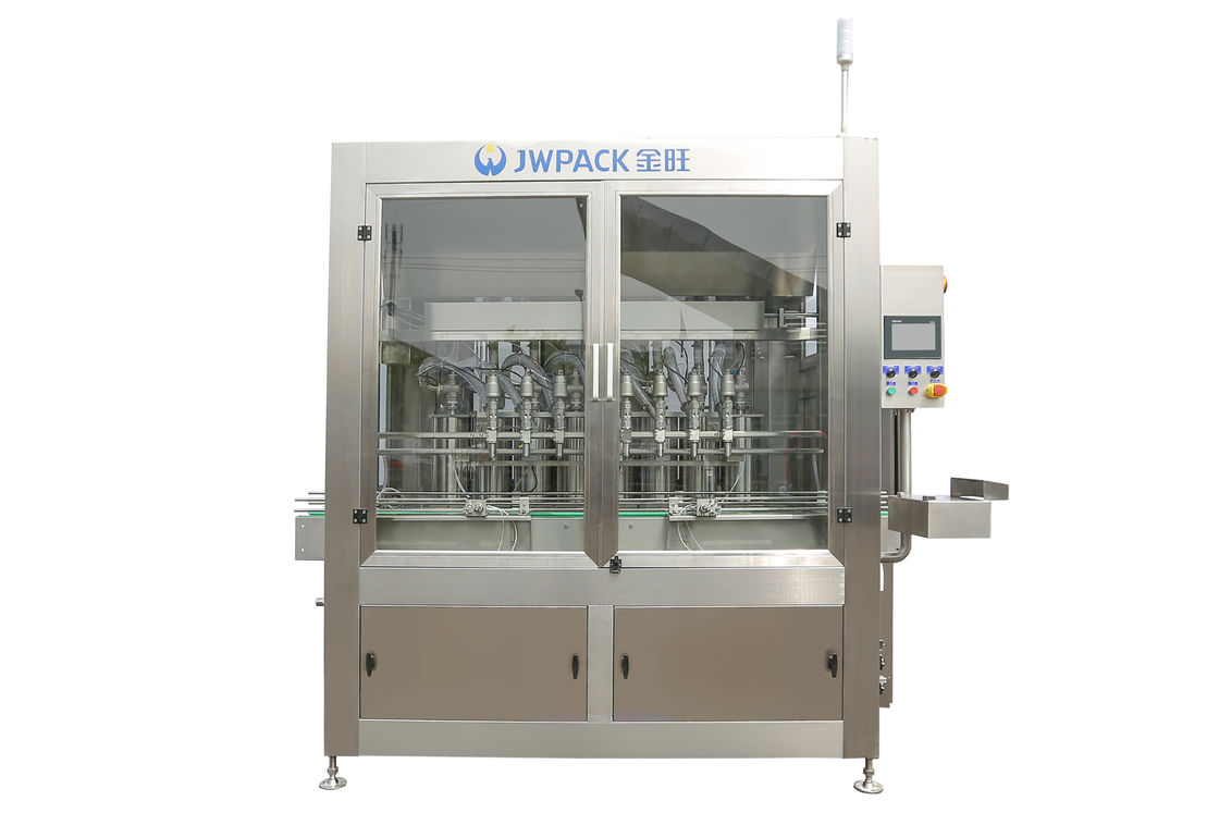 Lineare 8 6 automatische volumetrische flüssige Füllmaschine volumetrische Kolben-Hauptfüller 1L-5L