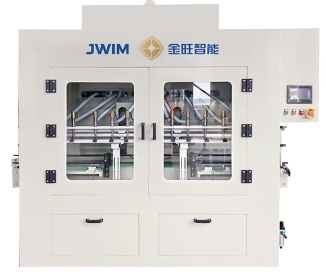 50-1000 ml Touchscreen Pestizid 12 Düsen Automatische Servo-Kolbenfüllmaschine