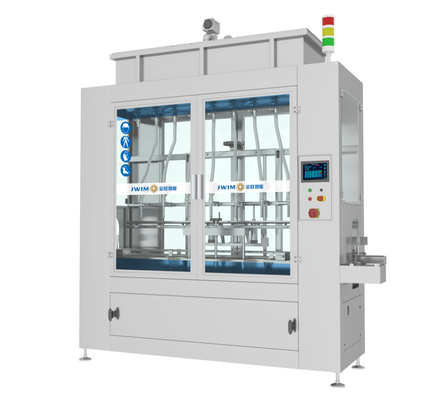 Korrosive Flüssigchemikalien 304 Rahmen 1-5L Mikrocomputer Flaschenfüllmaschine