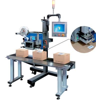 30-60 Stück/Min TN-PA6210X Instant Printing Rechtswinkelmerkmaschine