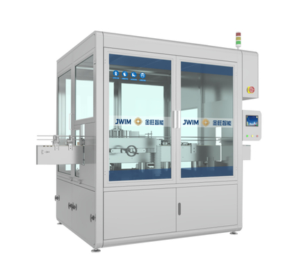 TN-200DH Rotationshöchstgeschwindigkeits-automatische Runde Flaschenkennzeichnungsmaschine für 5L-30L Flaschenfülllinie 10000 BPH