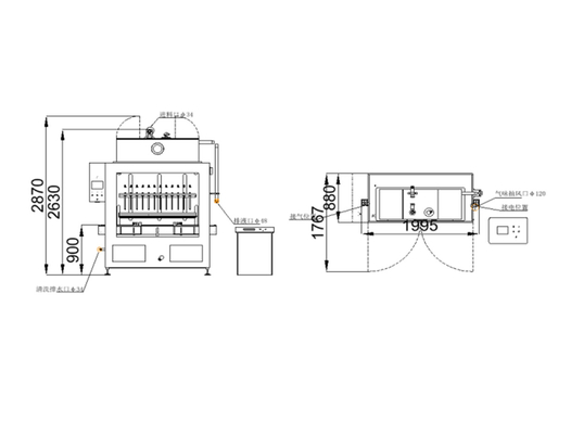 CDP-12E Mikrocomputer-Füllmaschine Einfache Integration in die Produktionslinie für nahtlose chemische Flüssigkeitsverpackungen