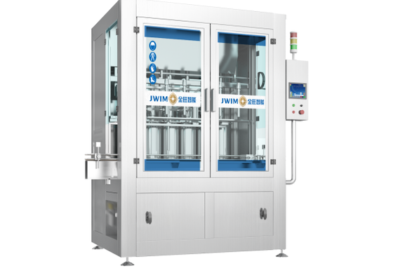 Kolbenflüssigkeitsfüllmaschine mit servomotorgetriebenem Füllsystem und PLC-Steuerung für eine gleichbleibende Verpackungsleistung