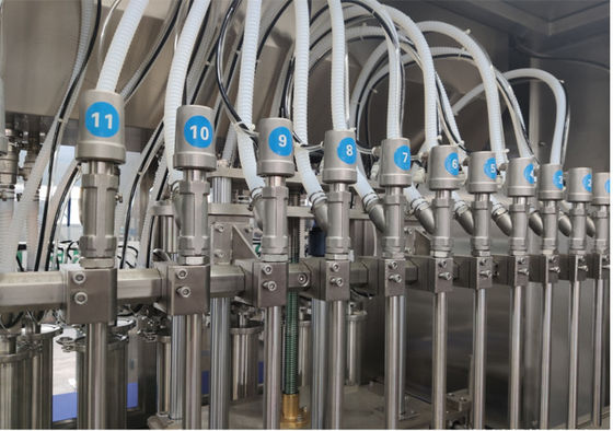 80 Bpm 200ml Plastikdüsen-Glasflaschen-Verpackungsmaschine der flaschen-Füllmaschine-16