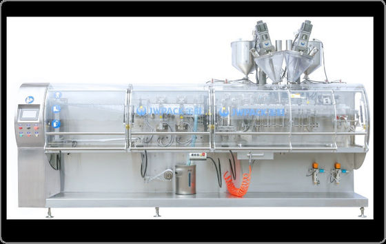 horizontale Selbstverpackmaschine pulverisieren Edelstahl SUS304
