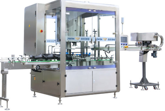 80ml-1L automatische mit einer Kappe bedeckende Drehverpackmaschine der Maschinen-6000BPH