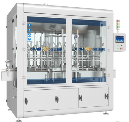 12 Düsen-Schädlingsbekämpfungsmittel-füllende Linie Maschine 4500BPH 50ml 1000mL