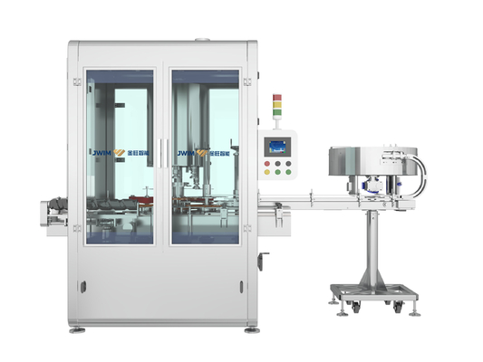 Plc-Drehselbstschrauben-mit einer Kappe bedeckende Maschine 6 Haupt-50ML-1000ML 6500 BPH